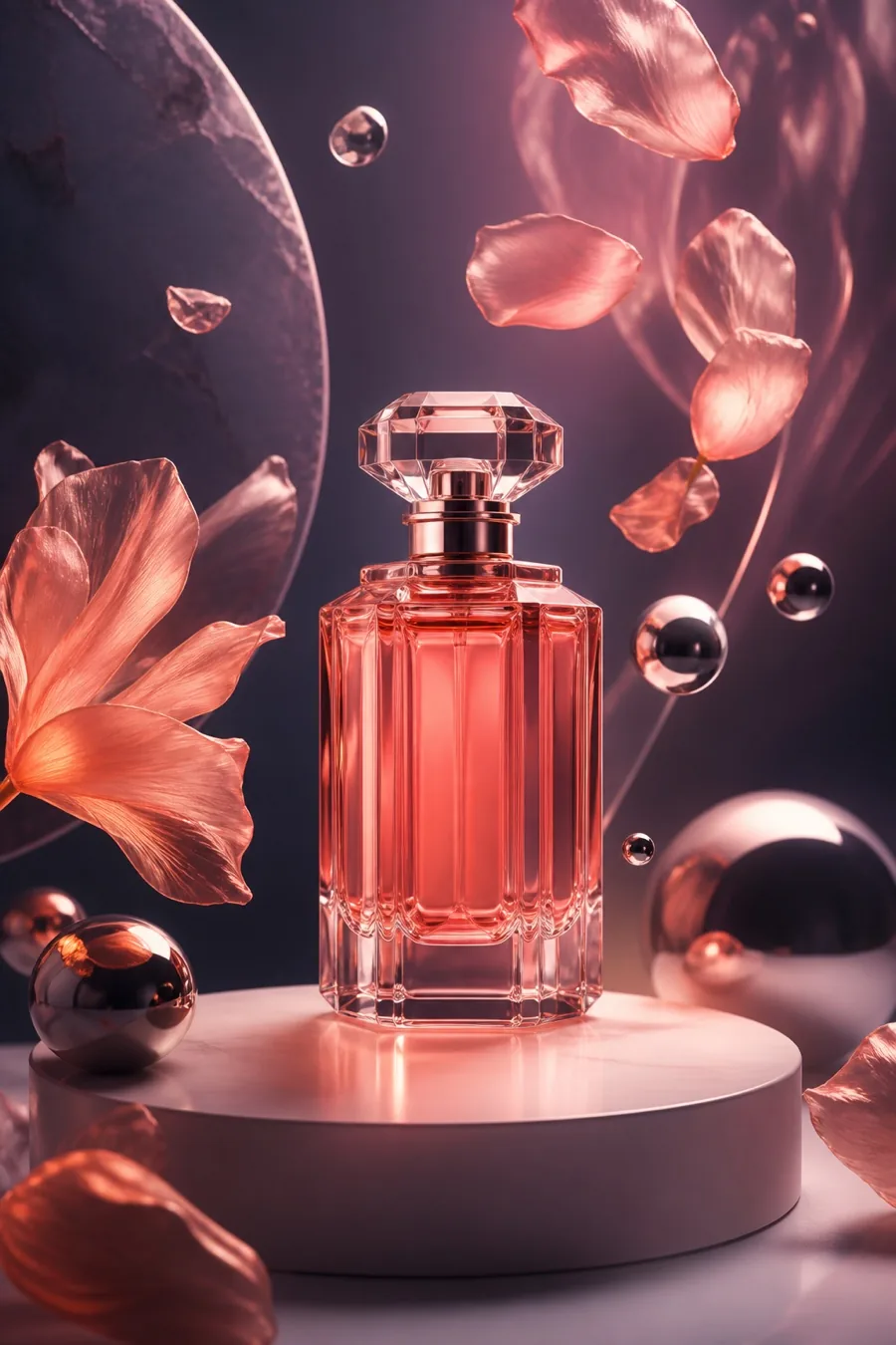 Commercial visual created with an AI photography generator